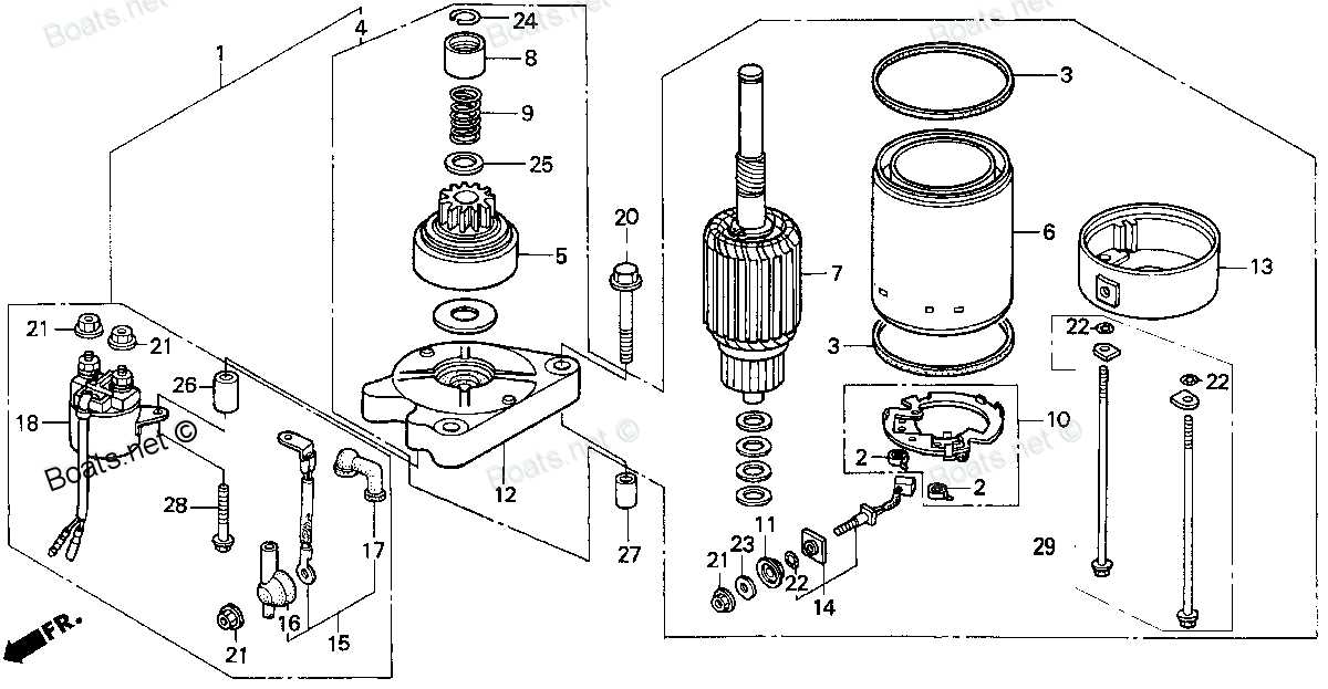 15 hp johnson outboard parts diagram