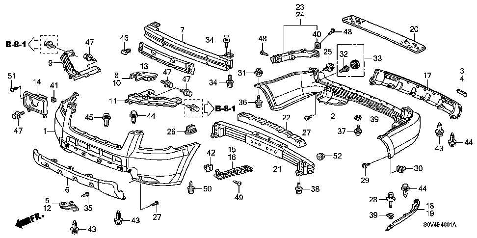 2006 honda pilot parts diagram