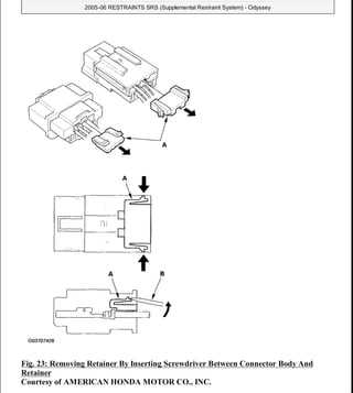 2007 honda odyssey engine parts diagram