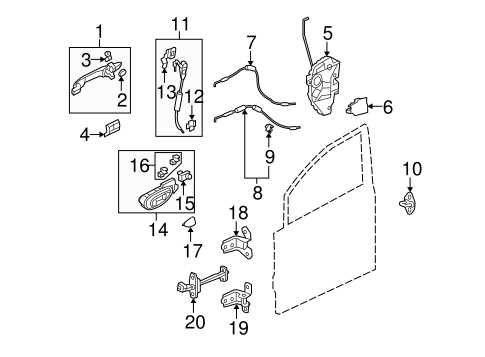 2008 honda civic parts diagram