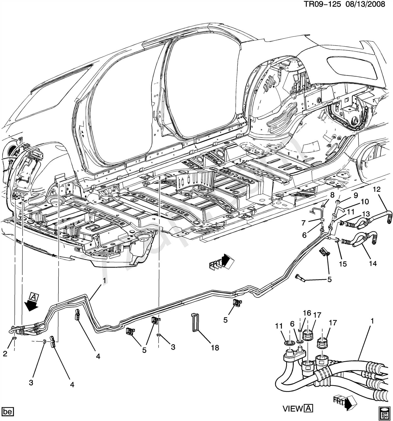 2011 chevy traverse parts diagram