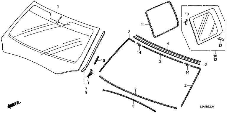 2012 honda pilot parts diagram