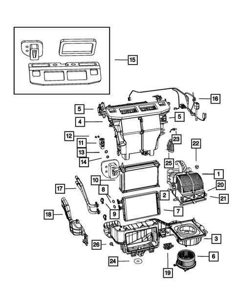 2014 chrysler town and country parts diagram