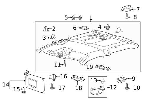 2016 ford f150 sunroof parts diagram