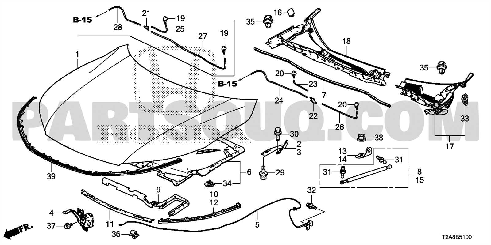 2017 honda accord parts diagram