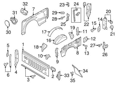 2017 ford f250 front end parts diagram