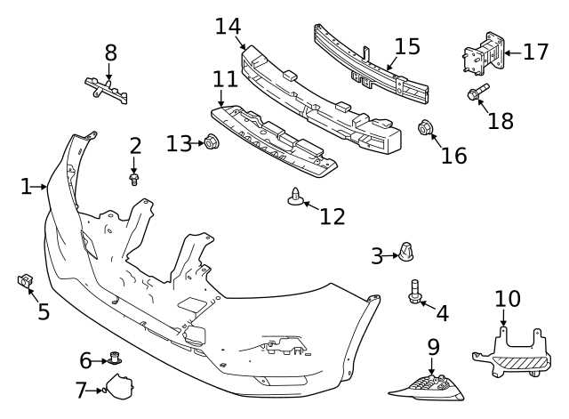 2018 nissan rogue parts diagram