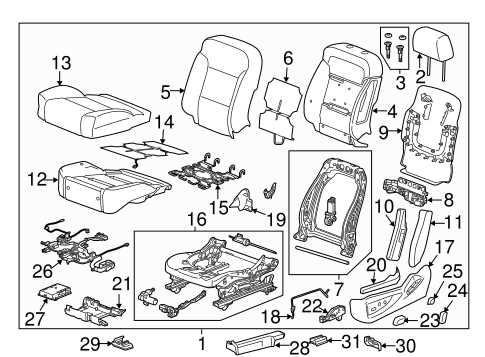 2019 chevy silverado parts diagram