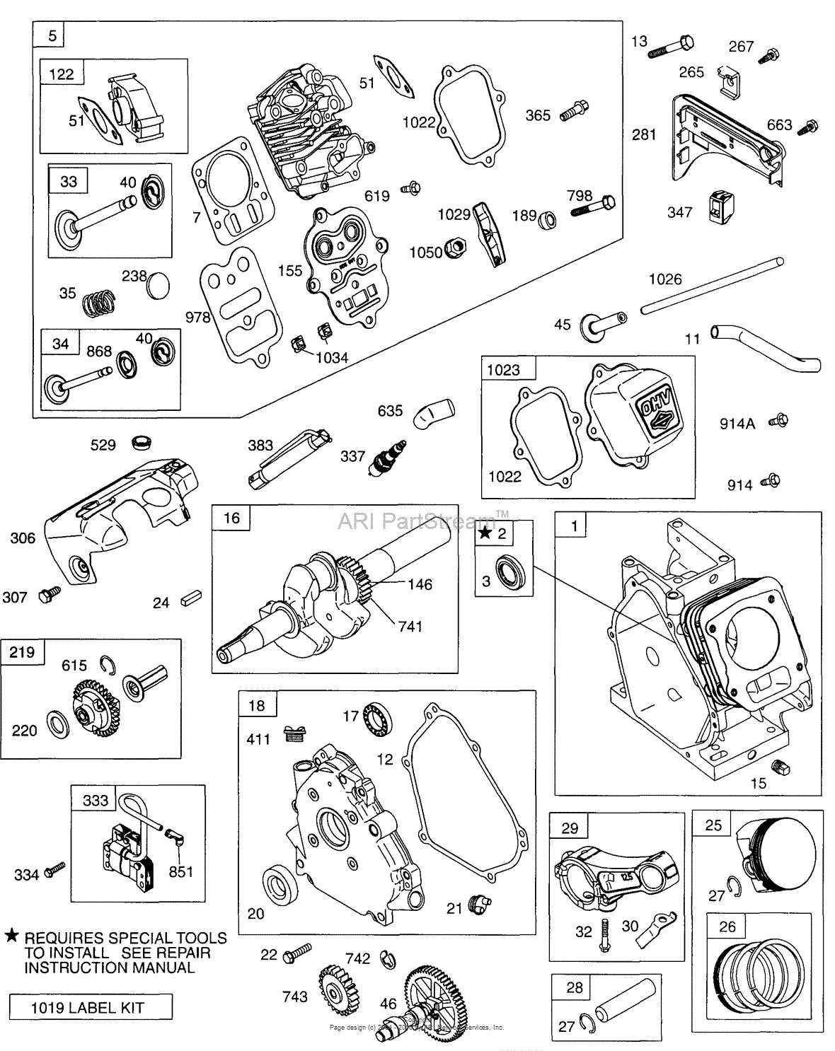 26 hp briggs and stratton engine parts diagram