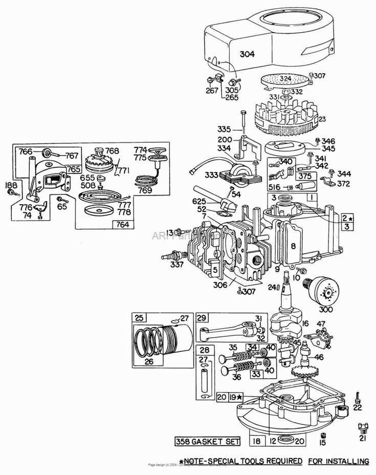 26 hp briggs and stratton engine parts diagram