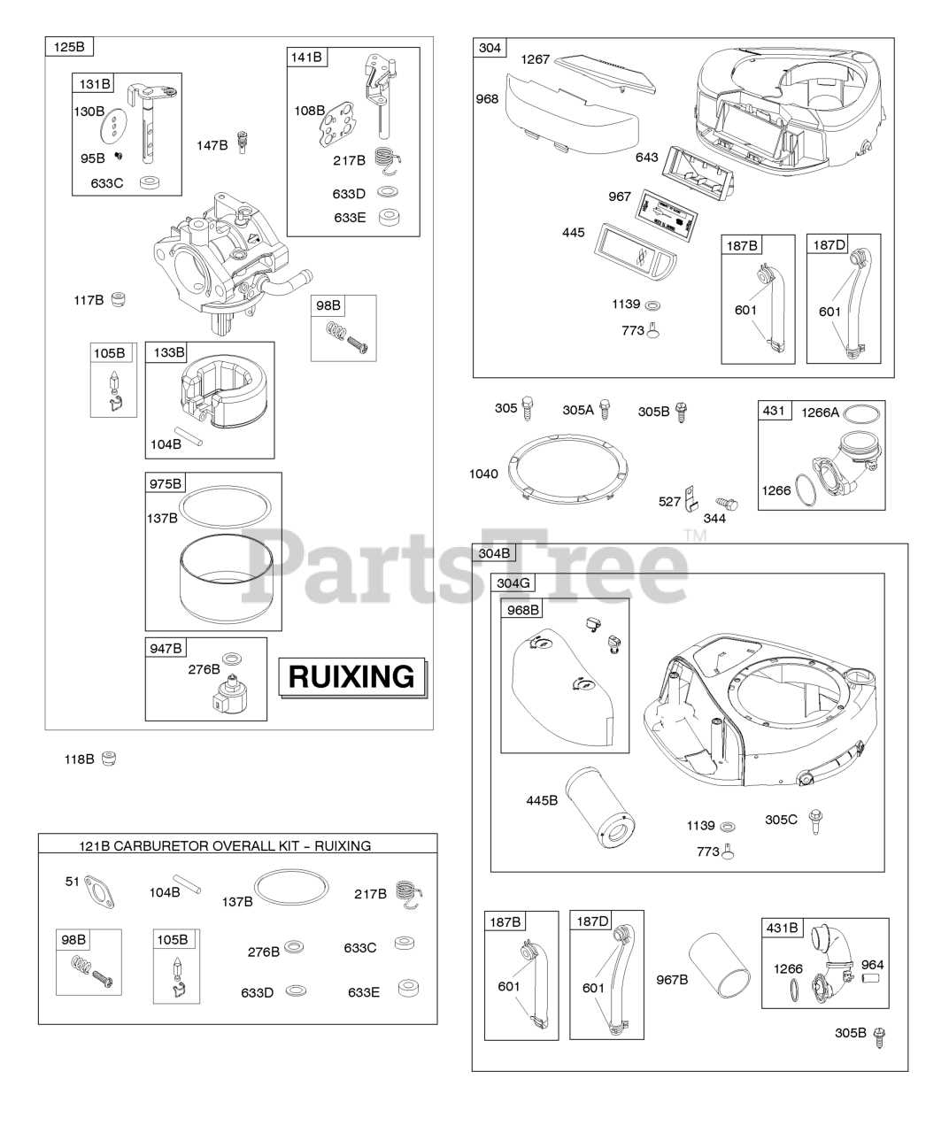 31c707 parts diagram