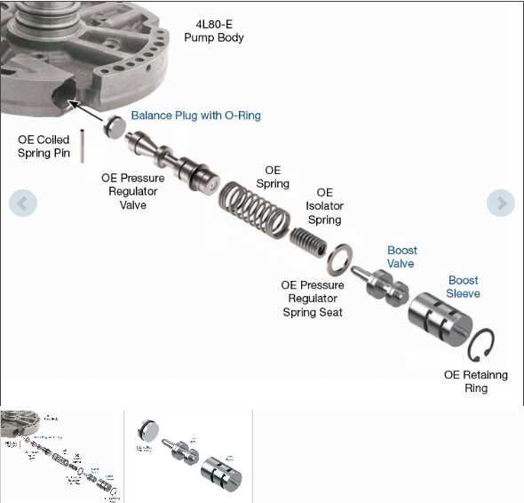 4l80e parts diagram