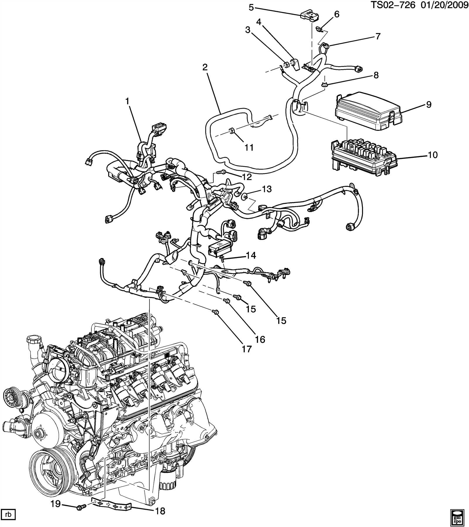 5.3 engine parts diagram