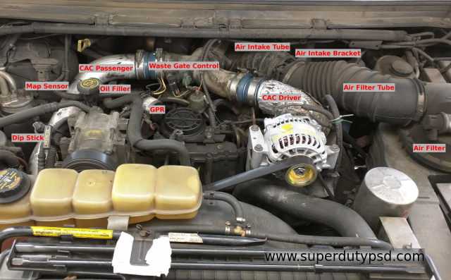 7.3 powerstroke engine parts diagram