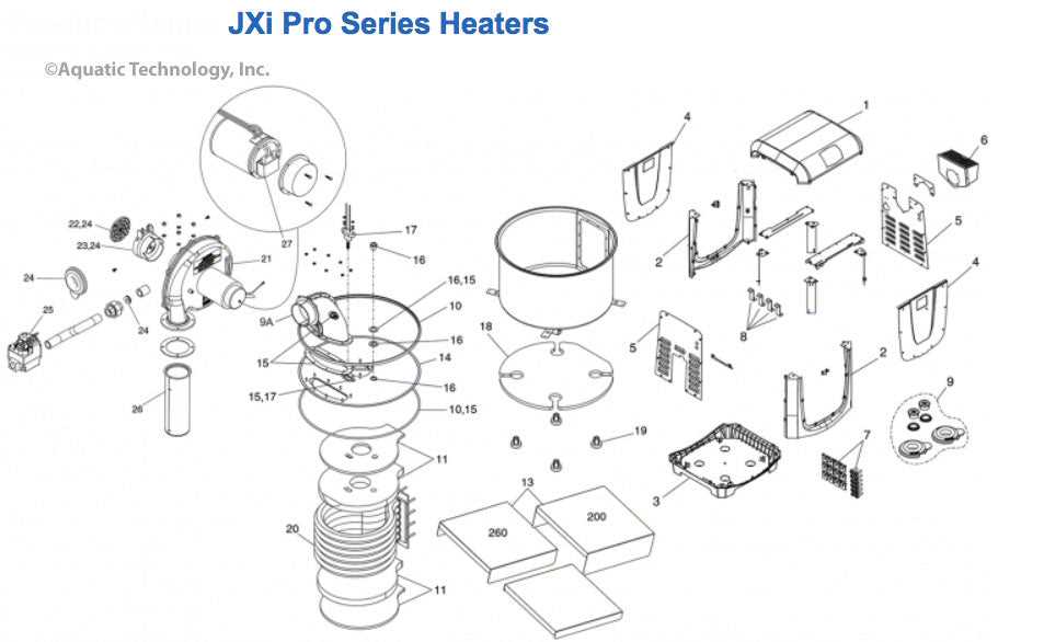 all pro heater parts diagram