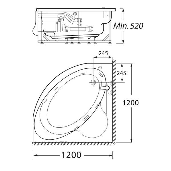 american standard whirlpool tub parts diagram