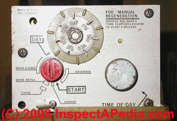 ao smith water softener parts diagram