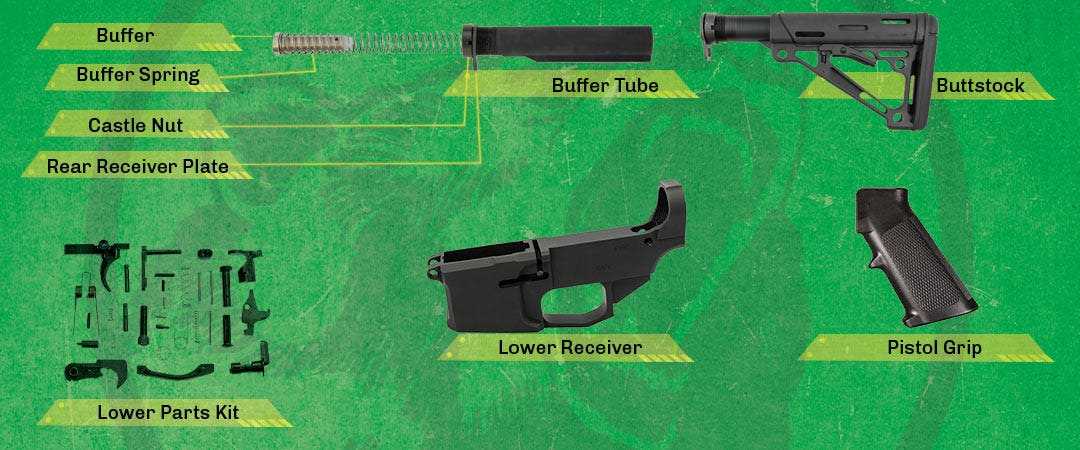 ar 15 gun parts diagram