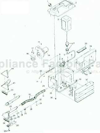 bissell big green machine parts diagram