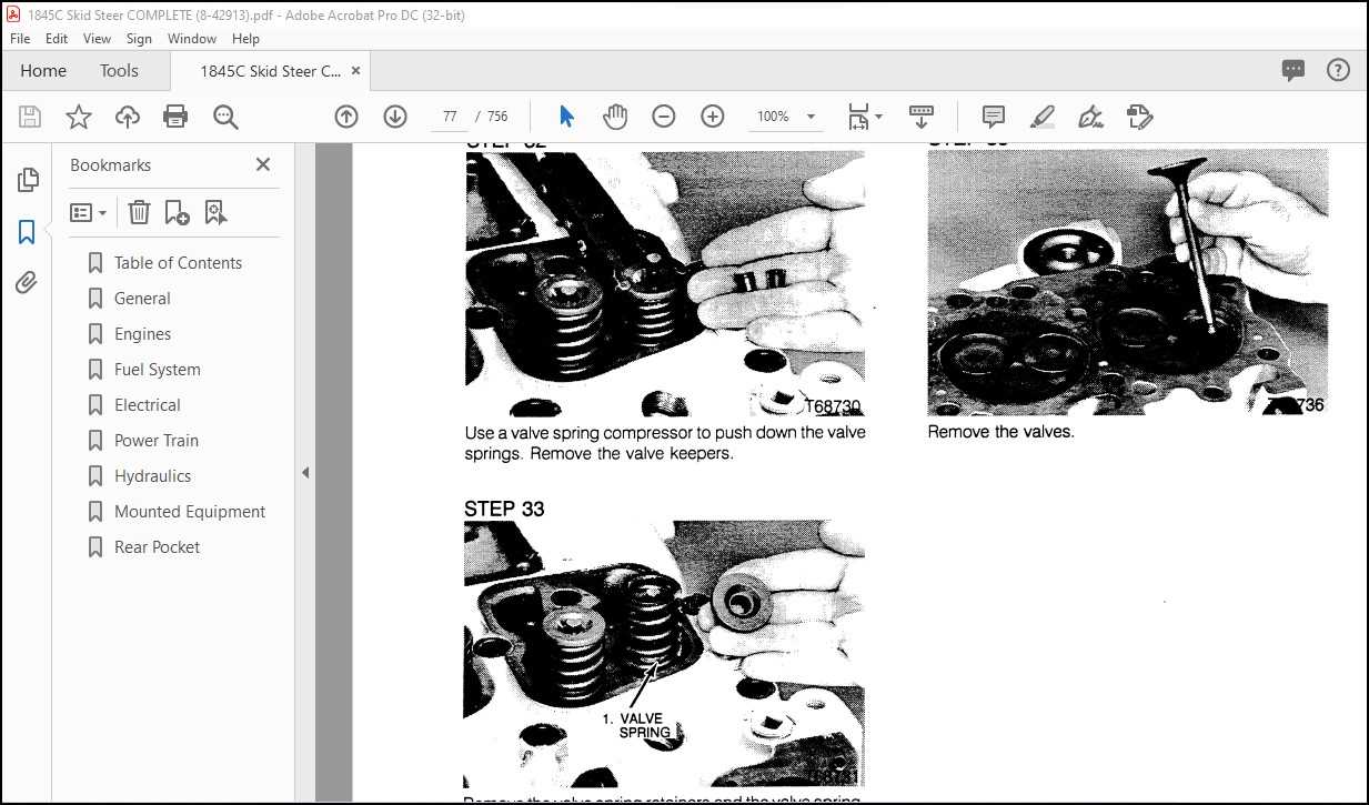 case 1845c parts diagram