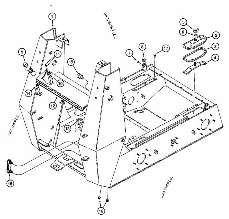 case 1845c parts diagram