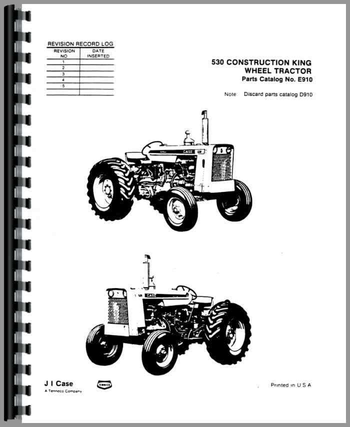 case 530 parts diagram