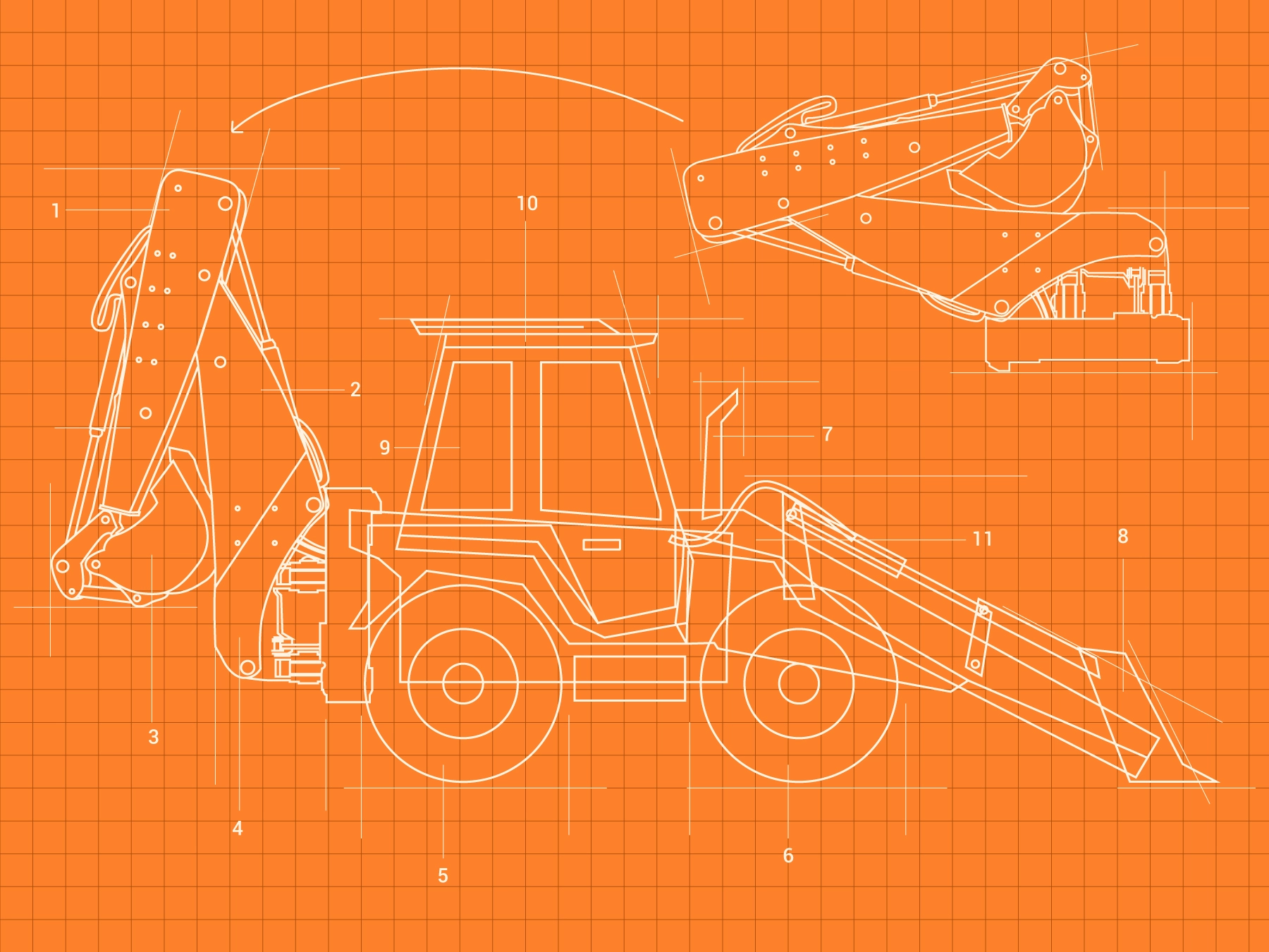 case 580 super m parts diagram