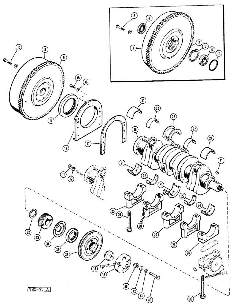 case 580ck parts diagram