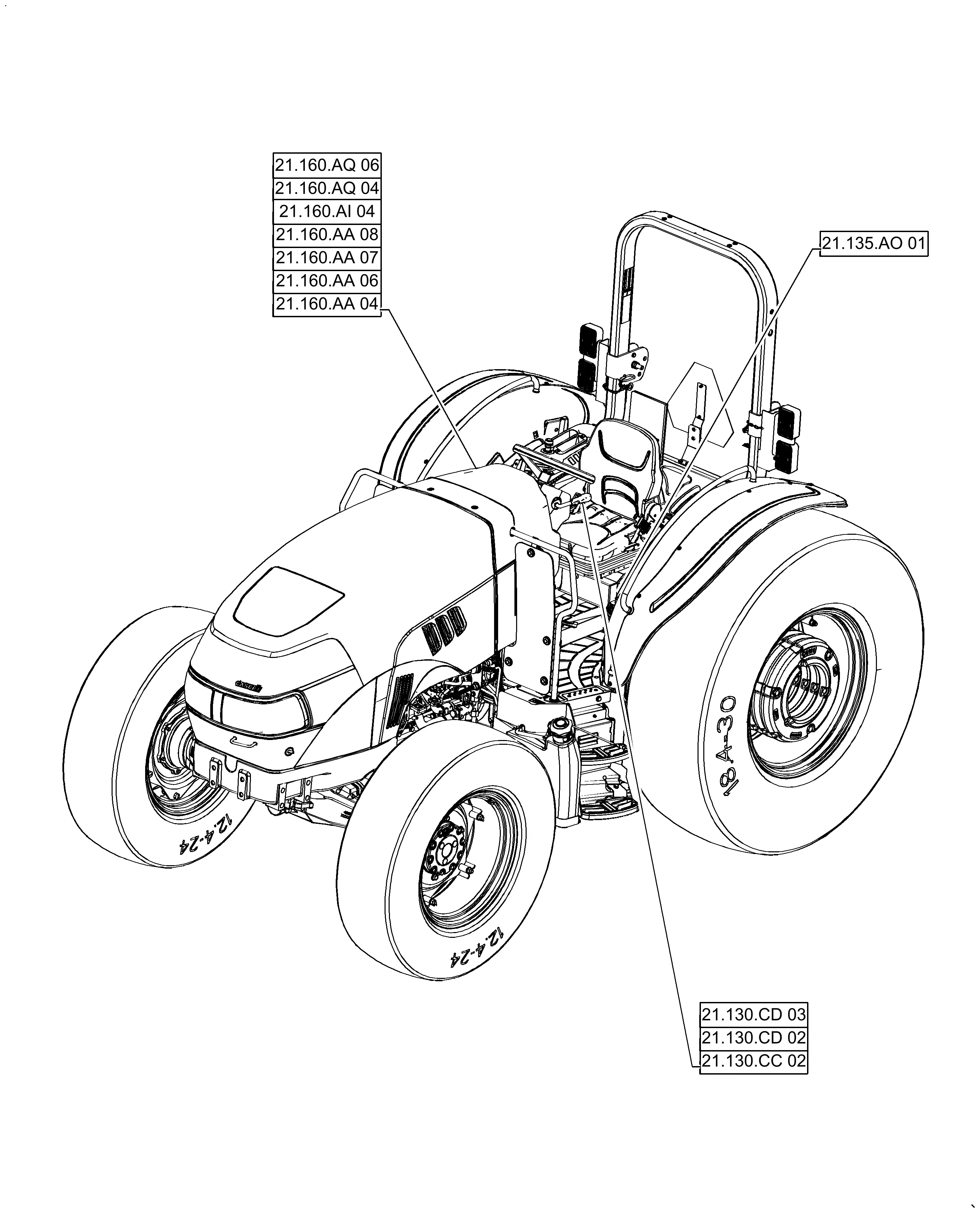 case ih parts diagrams