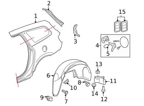 chevy traverse parts diagram