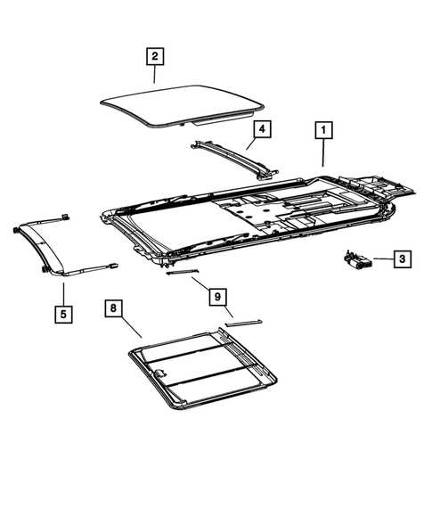 chrysler town and country parts diagram