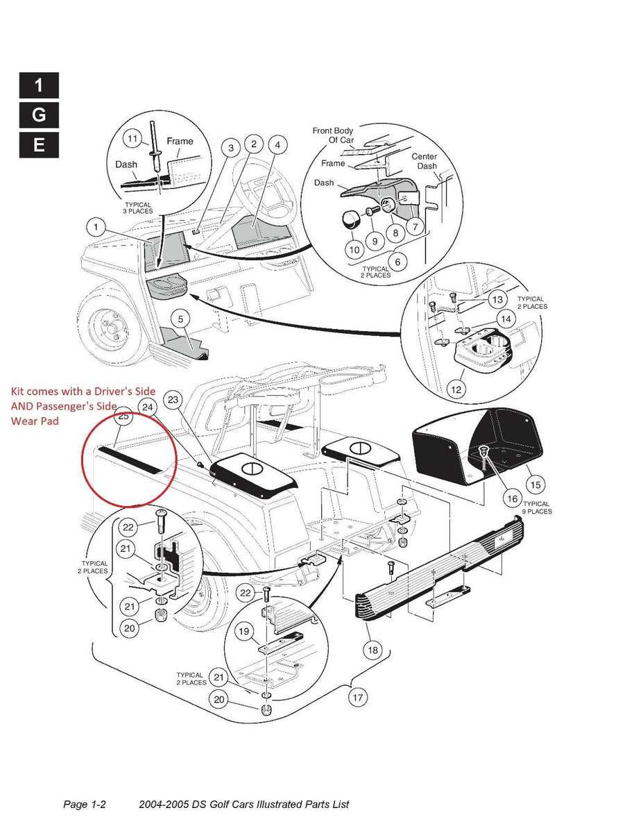 club car parts diagrams