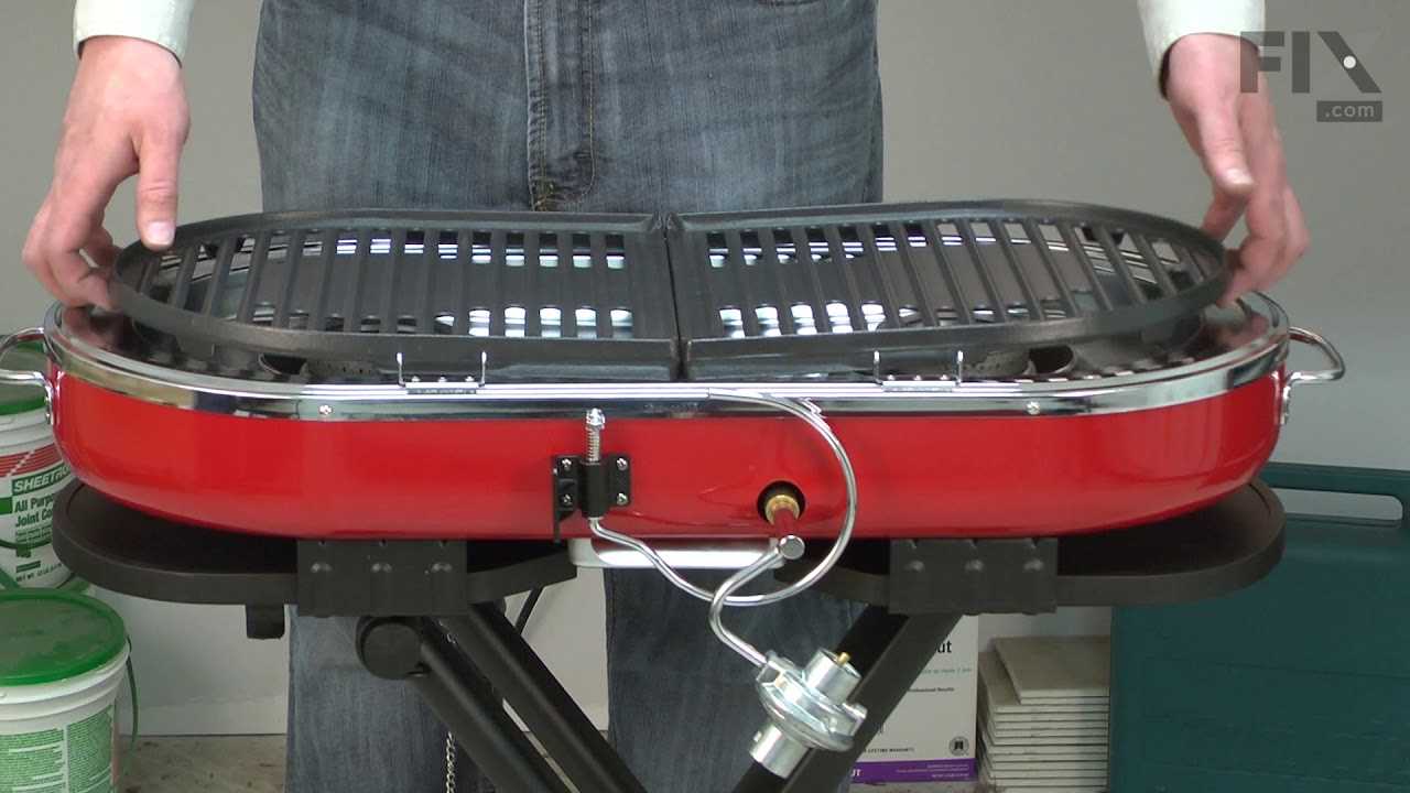 coleman roadtrip grill parts diagram