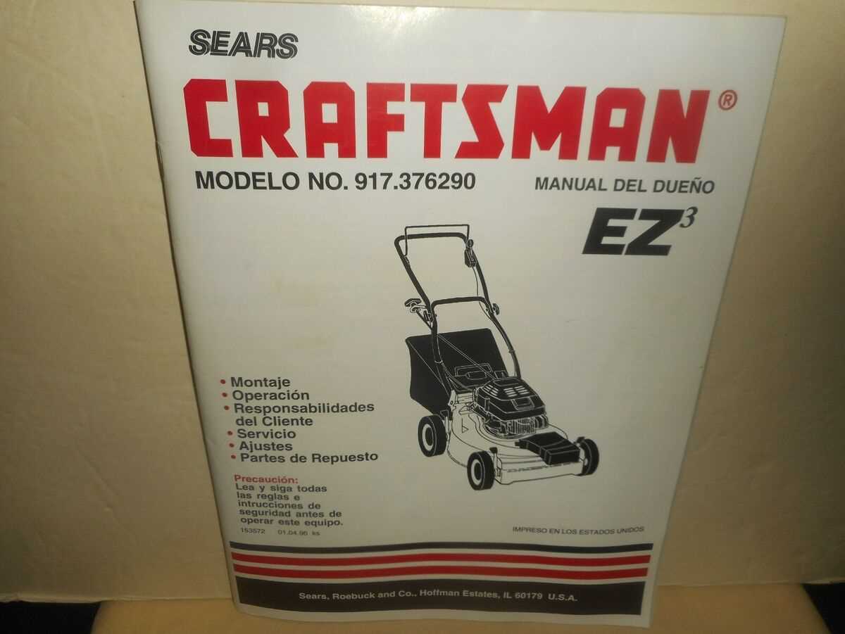 craftsman eager 1 parts diagram