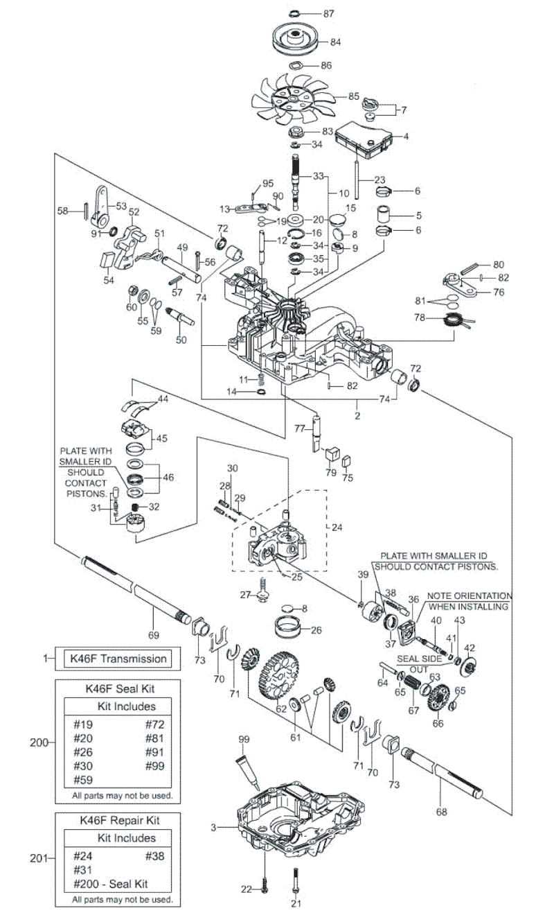 craftsman t100 parts diagram