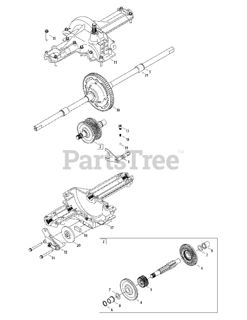 craftsman t2200 parts diagram