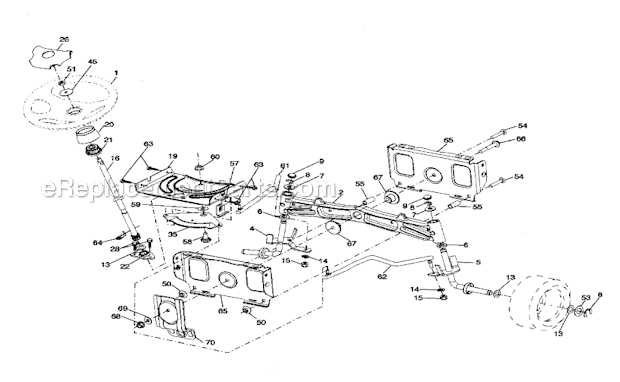 craftsman ys4500 deck parts diagram