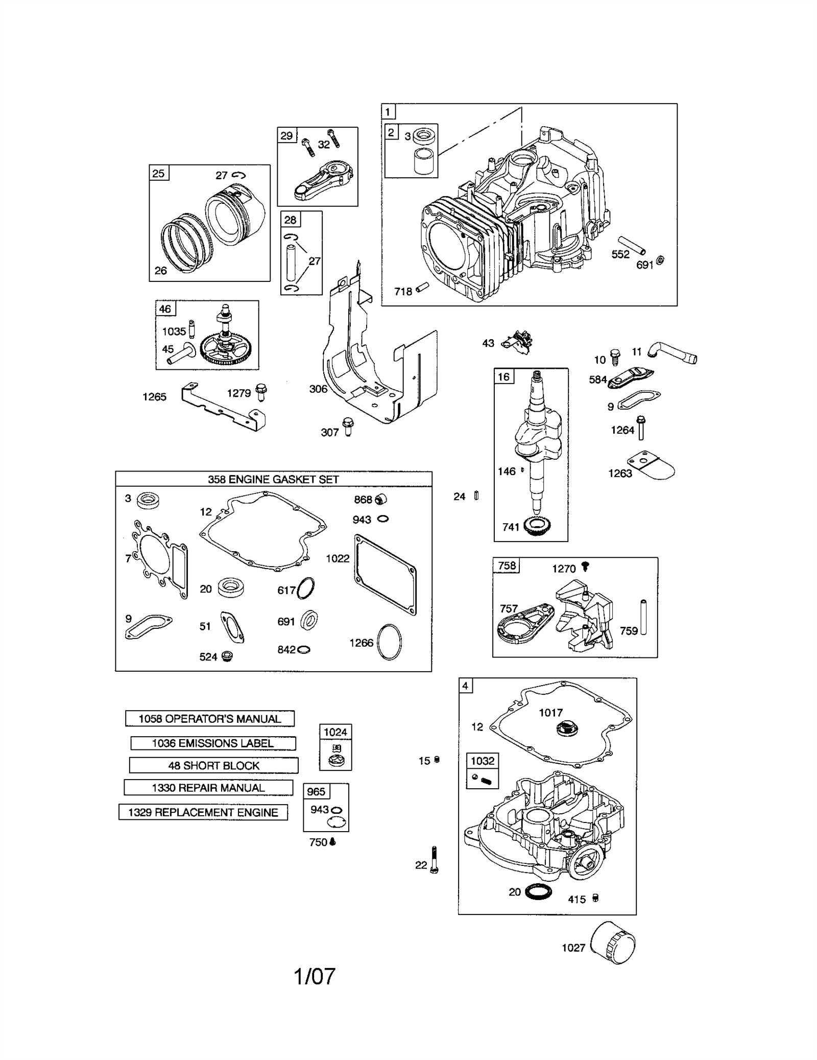 craftsman ys4500 parts diagram