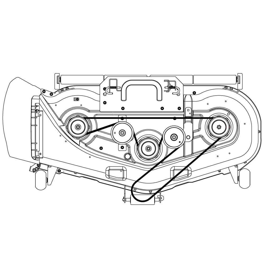 cub cadet ltx 1050 deck parts diagram