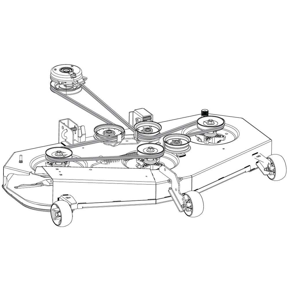 cub cadet rzt 54 parts diagram