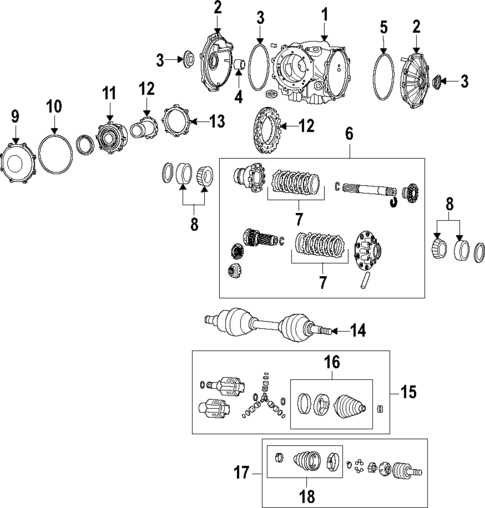 differential diagram parts