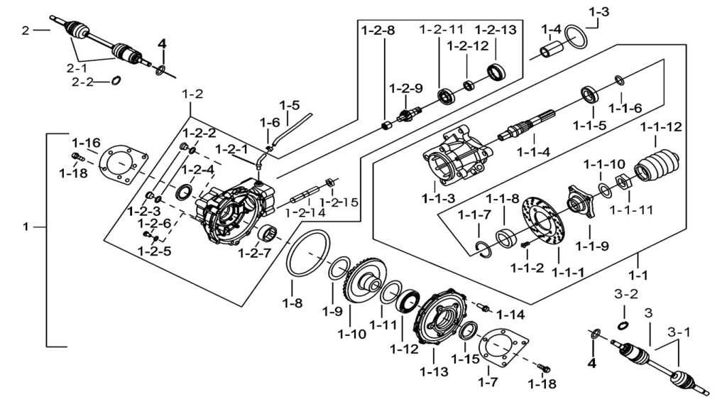 differential diagram parts