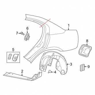 dodge charger body parts diagram