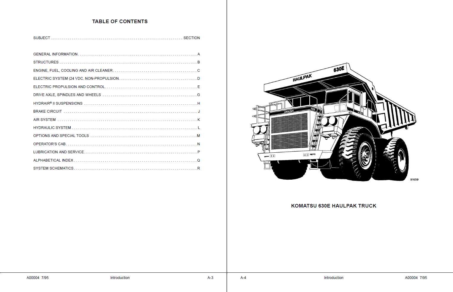 dump body parts diagram