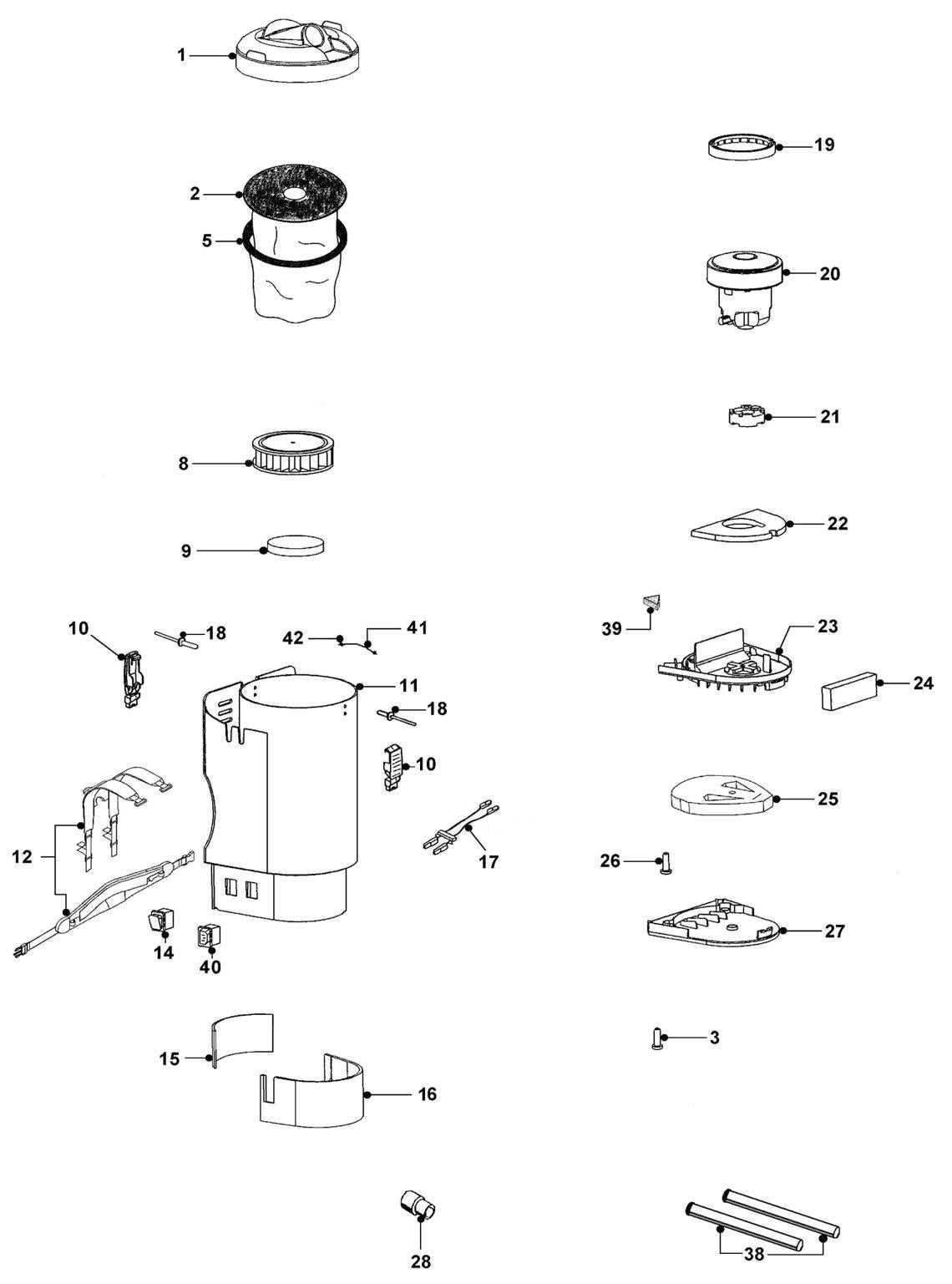 dyson dc18 parts diagram