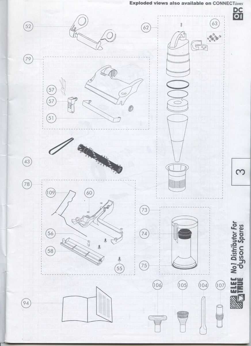 dyson dc18 parts diagram