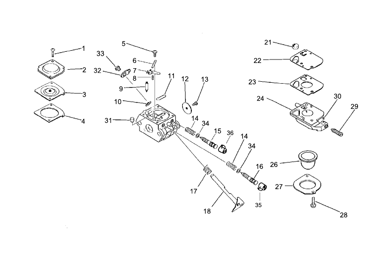 echo blower parts diagram