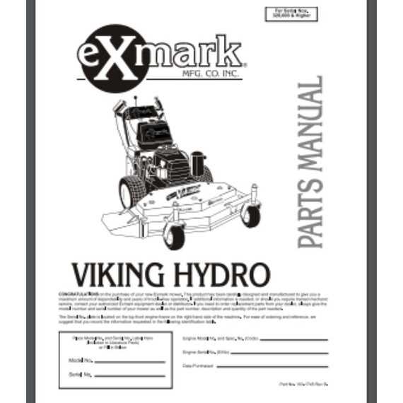 exmark parts diagram