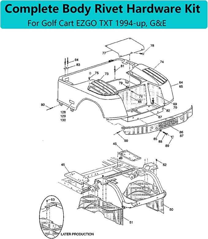 ezgo marathon parts diagram