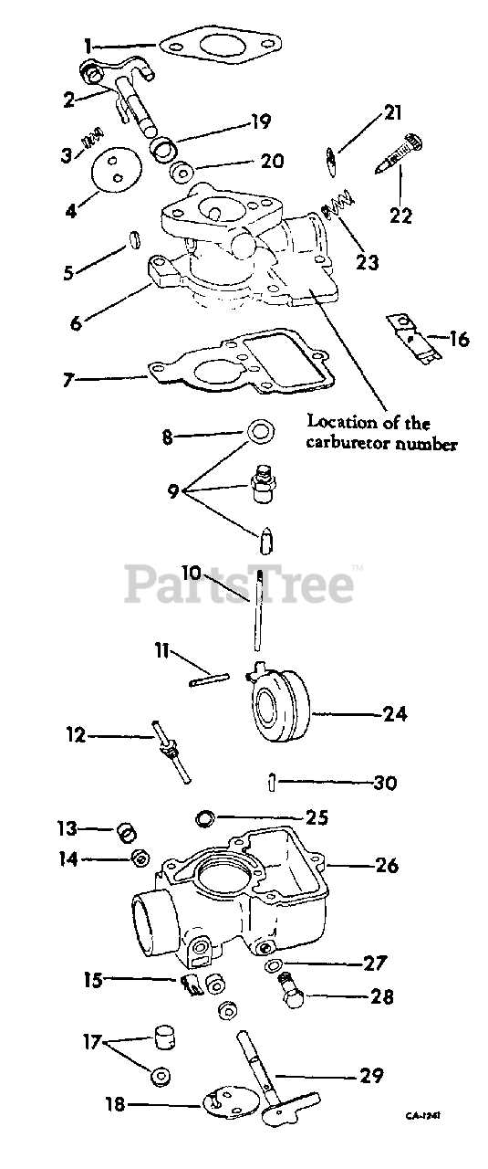 farmall cub parts diagram